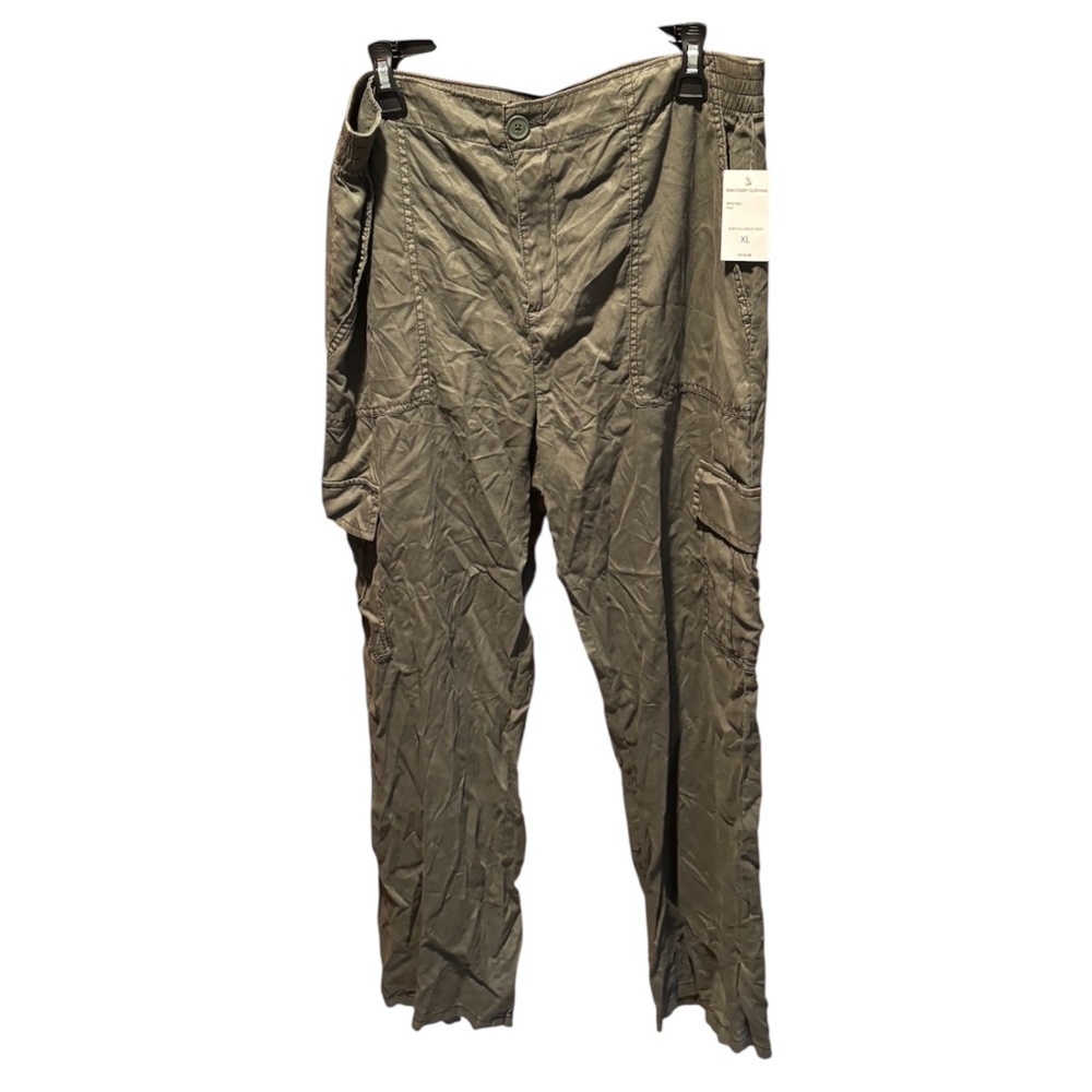 Sanctuary Women's Sophia Cargo Pants in Olive XL NWT
